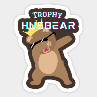 Trophy Husbear Sticker